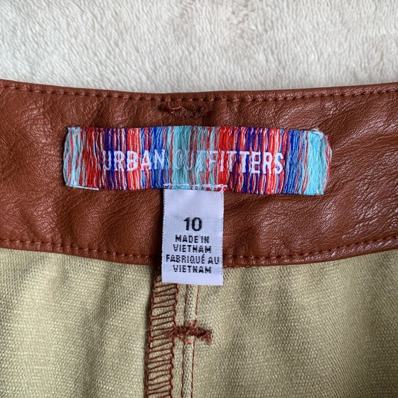 Urban Outfitters Isabella Faux Leather Flare Pant - Picture 6 of 12